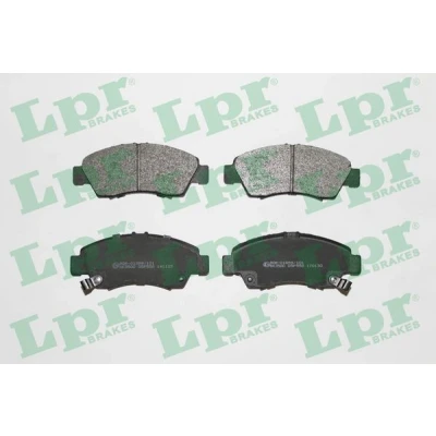 Imagen de LPR 05P558 Juego de pastillas freno HONDA: CIVIC 6 Hatchback, Fastback, Coupe