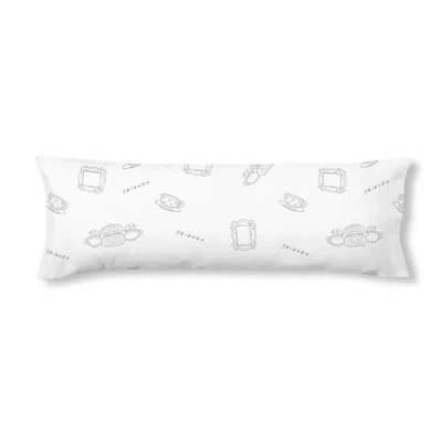 Imagen de BELUM Funda de Almohada 100% algodón Friends Cama 105, Suave, Varios tamaños