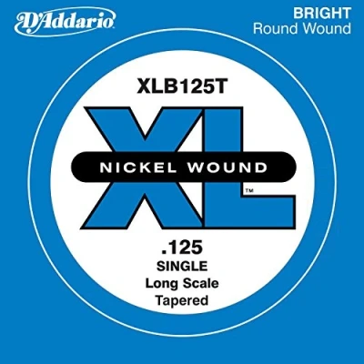 Imagen de D&#039;Addario .125 Long Scale Nickel Wound Tapered Single String for Bass Guitar