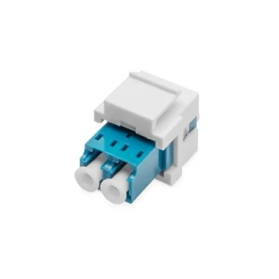 Imagen de DIGITUS Acoplamiento FO, LC / LC, OS2, Monomodo, Fibra Óptica, Tecnología de Redes, Color azul