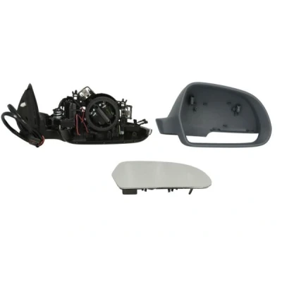 Imagen de Espejo retrovisor Tyc 332 0041 derecha imprimado convexo, para ajuste elect. espejo, calefactable SKODA: Octavia II Hatchback, 2 Combi