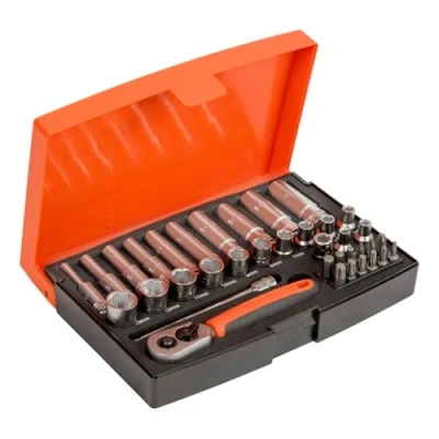Imagen de Juego Vasos 1/4&quot; Largos 25Pzs