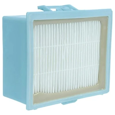 Imagen de vhbw 1x filtro reemplaza Bosch/Siemens 579546, 00577148, BBZ159HF, 17001131, F1C3X para aspiradora Hepa azul/blanco