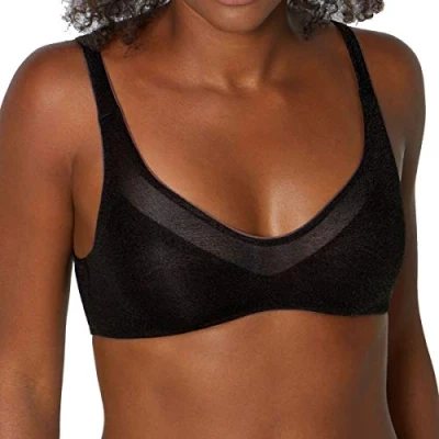 Imagen de sloggi OXYGENE Infinite Soft Bra, Sujetador sin Aros, Mujer, Negro (Black), XS