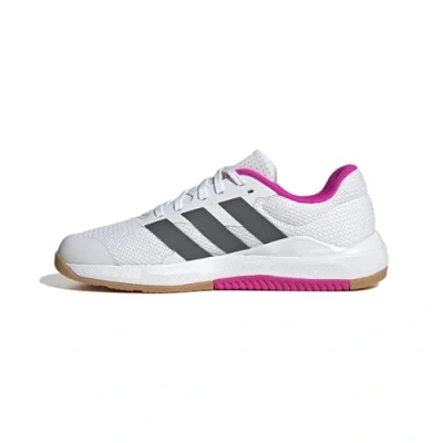Imagen de adidas Mujer Dropset Base Training Shoes, Cloud White/Grey Five/Shock Pink, 37 1/3 EU