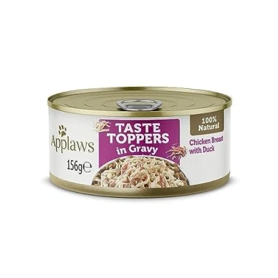 Imagen de APPLAWS Dog Lata Topper Pollo Y Pato EN Salsa 12 X 156 GR