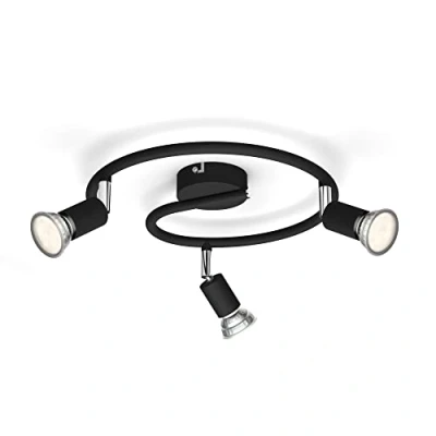 Imagen de Philips Lighting Limbali Plate/Spiral Black 3x50w 230v