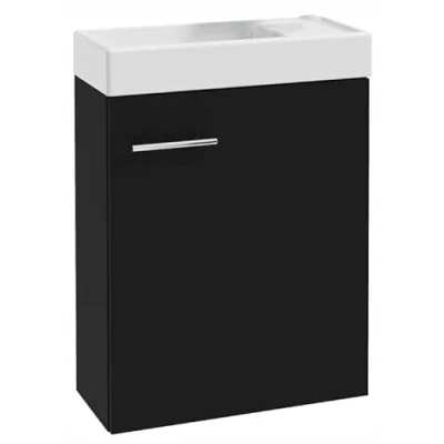Imagen de Deftrans lavabo para invitados con armario inferior de 50 x 70 23 cm, invitados, pequeño set bajo