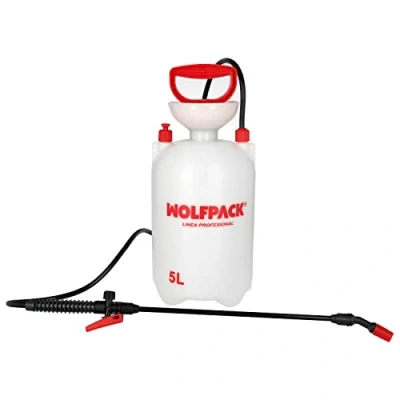 Imagen de WOLFPACK LINEA PROFESIONAL Sulfatadora Manual 5 Litros, Pulverizador Presion Previa, Mochila De Presion, Espalda, Pulverizador,