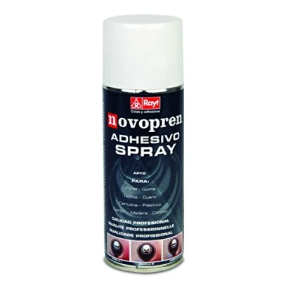 Imagen de Rayt 1635 61 Novopren Adhesivo en Spray para fijación de múltiples materiales. Limpio, rápido y fácil usar, 400ml