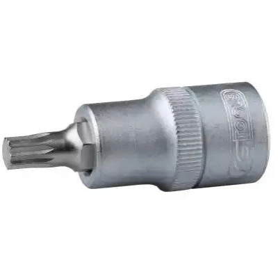 Imagen de KS TOOLS 917.1544 Piezas insertables de llave cubo DIN 3120, ISO 1174 M7 Acero cromo vanadio dentado exterior, interior moleteado