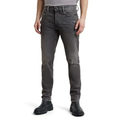 Imagen de G STAR 3301 Slim Jeans Vaqueros, Gris (Worn In Vulcano Crater Destroyed 51001 d497 g819), 34W / 32L Hombre