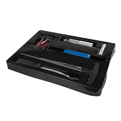Imagen de Silverline Tools 554603 Juego de Accesorios para Retirar Lunas Vehículos, Multicolor, Set 7 Piezas