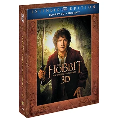 Imagen de Lo Hobbit Un Viaggio Inaspettato (Extended Edition) (5 Blu Ray 3D + 2D);The An unexpected Journey;The Hobbit: journey [Italia] [Blu ray]