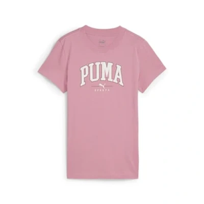Imagen de Puma Squad Graphic Camiseta estampada, Mujer, Talla: XS, Mauved out