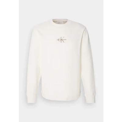 Imagen de Calvin Klein Jeans Monologo TEE Camiseta de manga larga, Hombre, Talla: Medium, Ivory