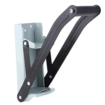 Imagen de trituradora de latas aluminio 12 oz y abrebotellas, botellas plástico, herramienta manual hardware industrial alta resistencia, prensa negras