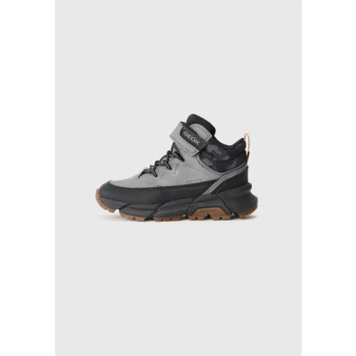 Imagen de Geox J Flexyper Plus Boy, Bota de Tobillo, Gris/Negro, 34 EU