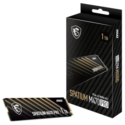 Imagen de MSI SPATIUM M470 Pro PCIe 4.0 NVMe M.2 1TB