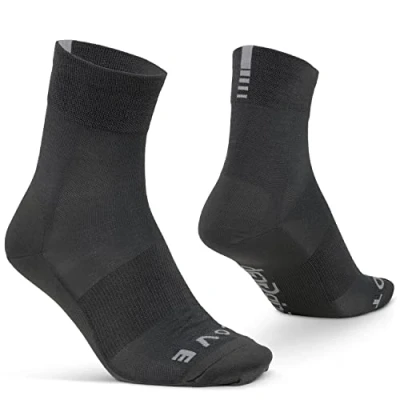 Imagen de GripGrab Merino Wool Lightweight SL Soft Breathable Cycling Socks Everyday life &amp; Sports Elegant Simple Style Black Navy Blue Grey