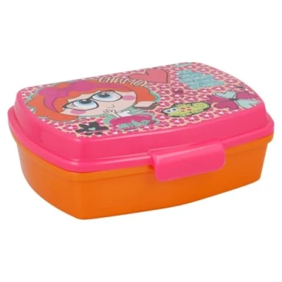 Imagen de ALMACENESADAN;5463; Pack vuelta al cole y regalo; compuesto por fiambrera Sandwichera rectangular multicolor, producto reutilizable, sin BPA (chamoy)