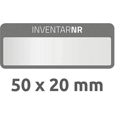 Imagen de Avery Zweckform 6905 Inventarios de etiquetas 50 x 20 mm, 10 arco/50 etiquetas, negro