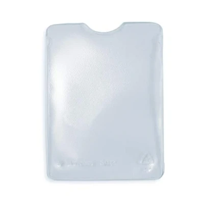 Imagen de HERMA 1324 fundas transparentes para tarjetas de identificación, 10 unidades, soporte identificación proteger documentos en formato DIN A8, protectoras plástico