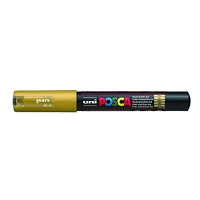 Imagen de Posca Uni Ball Pluma Marcadora PC 1M Oro Individual
