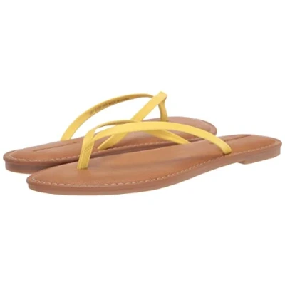 Imagen de Amazon Essentials Chancleta Mujer, Amarillo Brillante, 39 EU