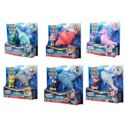 Imagen de SPIN MASTER 2 Fgiures Paw Patrol Aqua Pups Ass (SPN6065411)