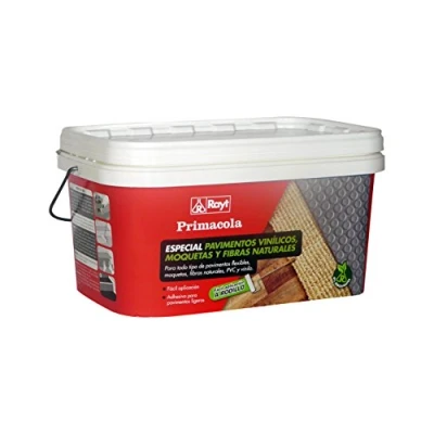 Imagen de Rayt 1273 23 Primacola C 20 especial rodillo. Adhesivo acrílico para pavimentos flexibles: PVC, moquetas, revestimientos textiles, vinilo y fibras naturales. SIN disolventes. 5 kg