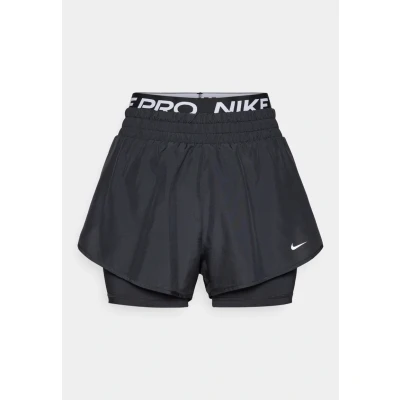 Imagen de Nike Performance Short Shorts 2 en 1, Mujer, Talla: XS, Black white