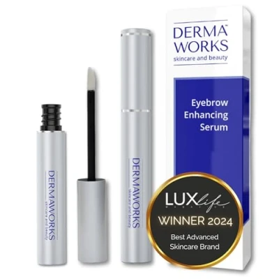 Imagen de DERMAWORKS Serum Cejas Crecimiento y Repoblación de para Más Gruesas, Mas Largas, Fuerte Enacimiento las llenas Densidad