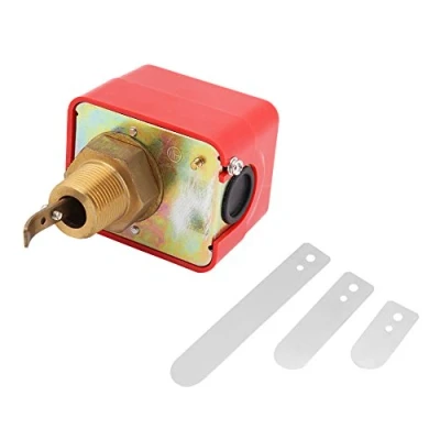 Imagen de SPDT R3 / 4 rosca tipo paleta interruptor de sensor flujo aceite agua líquida Control automático 15A 250V HFS 20