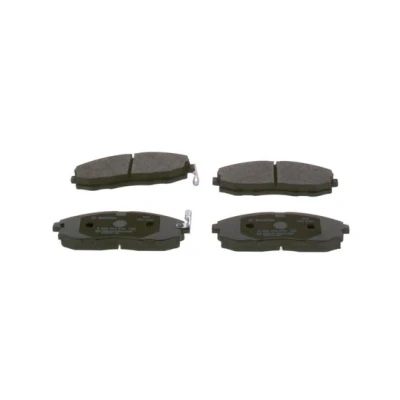 Imagen de BOSCH 0 986 424 670 Juego de pastillas freno Low Metallic con avisador acústico desgaste Chapa antichirridos HYUNDAI: H 1 / Starex MPV