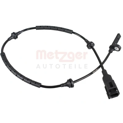 Imagen de METZGER 09001569 Sensor de ABS Eje trasero izquierda, trasero, derecha