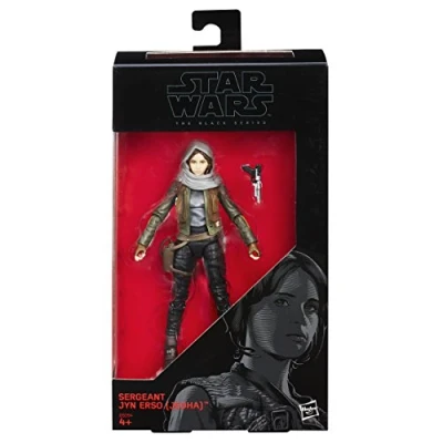 Imagen de Star Wars Figura Rogue One Sargento Jyn ERSO Jedha, 15 cm (Hasbro B9394ES0)
