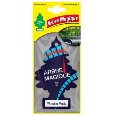 Imagen de Arbre Magique Mono, Profumatore Auto, Fragranza Wooden Musk, Profumazione Classica e Raffinata, Durata fino a 7 Settimane, Made