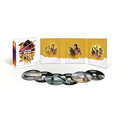 Imagen de Star Wars Episodios 7 9 (Blu ray + Blu Extras) (6 discos) (Ediciones remasterizadas): El Despertar de la Fuerza, Los Ultimos Jedi, Ascenso Skywalker
