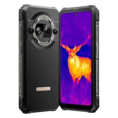 Imagen de Blackview Teléfono Resistente BL9000 Pro 5G Imágenes Térmicas (Lepton 3.5), 36GB+512GB, 6,78&#039;&#039; FHD+ 120Hz, Cámara 50MP+50MP, IP68 IP69K Android 14 Móvil Antigolpes, Carga Rápida 120W, NFC Negro