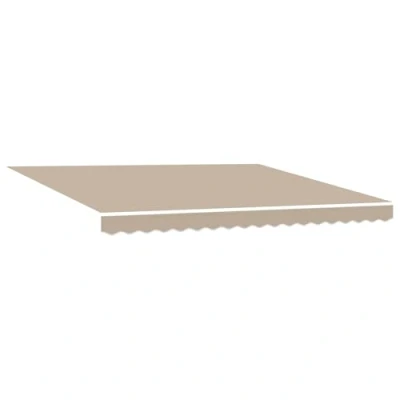 Imagen de vidaXL Tela de Reemplazo para Toldo Marco 4x3 m Beige