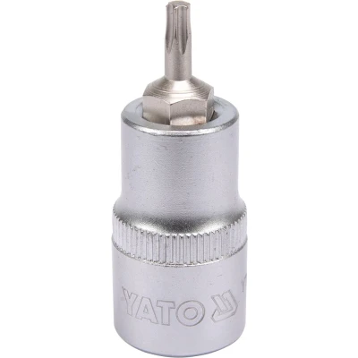 Imagen de YATO YT 04310 Piezas insertables de llave cubo Torx DIN3120 T20 Acero para herramientas