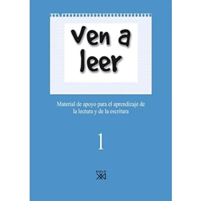 Imagen de Ven a leer, 1. Material de apoyo para el aprendizaje la lectura y escritura