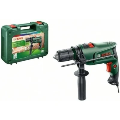 Imagen de Bosch Home and Garden Taladro percutor eléctrico EasyImpact 600 (600 W, en maletín de transporte), Verde