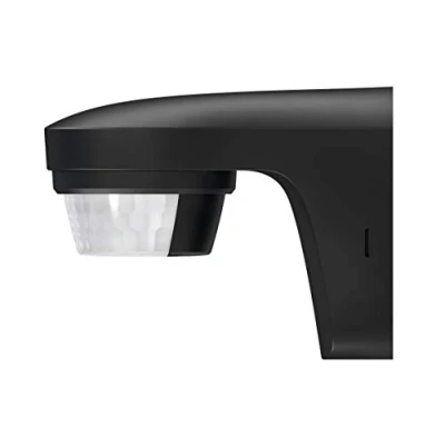 Imagen de Theben 1010506 theLuxa S180 BK Sensor de Movimiento ángulo detección 180 para Exteriores Negro