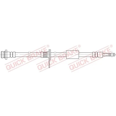 Imagen de QUICK BRAKE 58.850 Latiguillos de Freno 378
