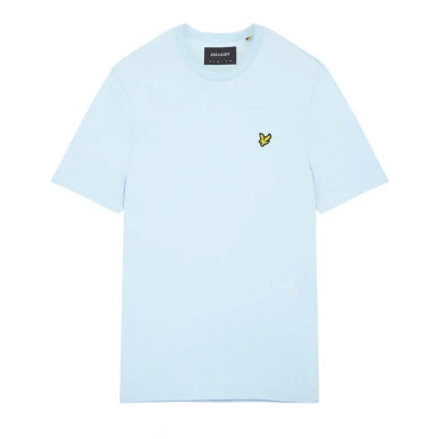 Imagen de Lyle &amp; Scott Plain Camiseta básica, Hombre, Talla: Small, Light blue