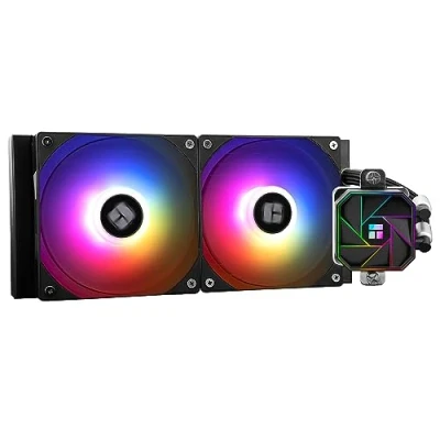 Imagen de Thermalright Aqua Elite 240 V3 Enfriador de CPU líquido, filas refrigeración, 2 ventiladores PWM 120 mm, rodamientos S FDB, para AMD/AM4/AM5, INTEL LGA1150/1151/1155/1156/1200/2011/1700