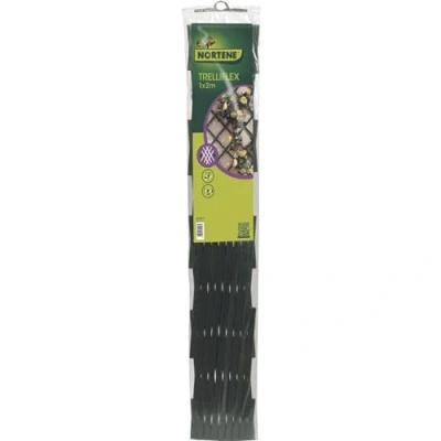 Imagen de INTERMAS Treillis Extensible en PVC 1 x 2 m Gris TREILLIFLEX