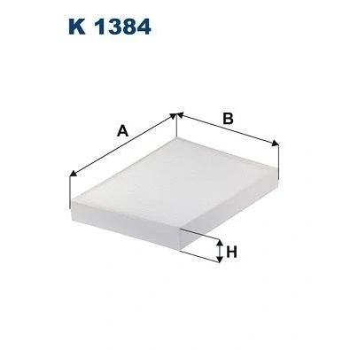 Imagen de FILTRON K 1384 Filtro de habitáculo partículas 337 238 42 VOLVO: XC60 II, XC90 V90 II Familiar